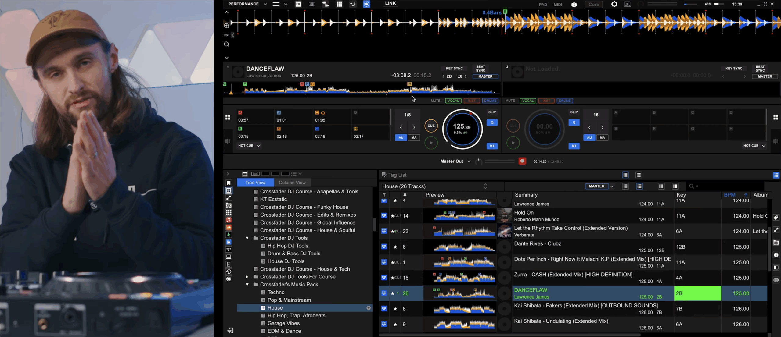 Crossfader feature screenshot 3
